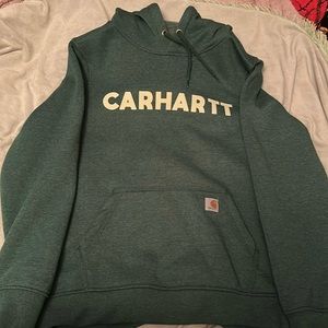 green carhart hoodie